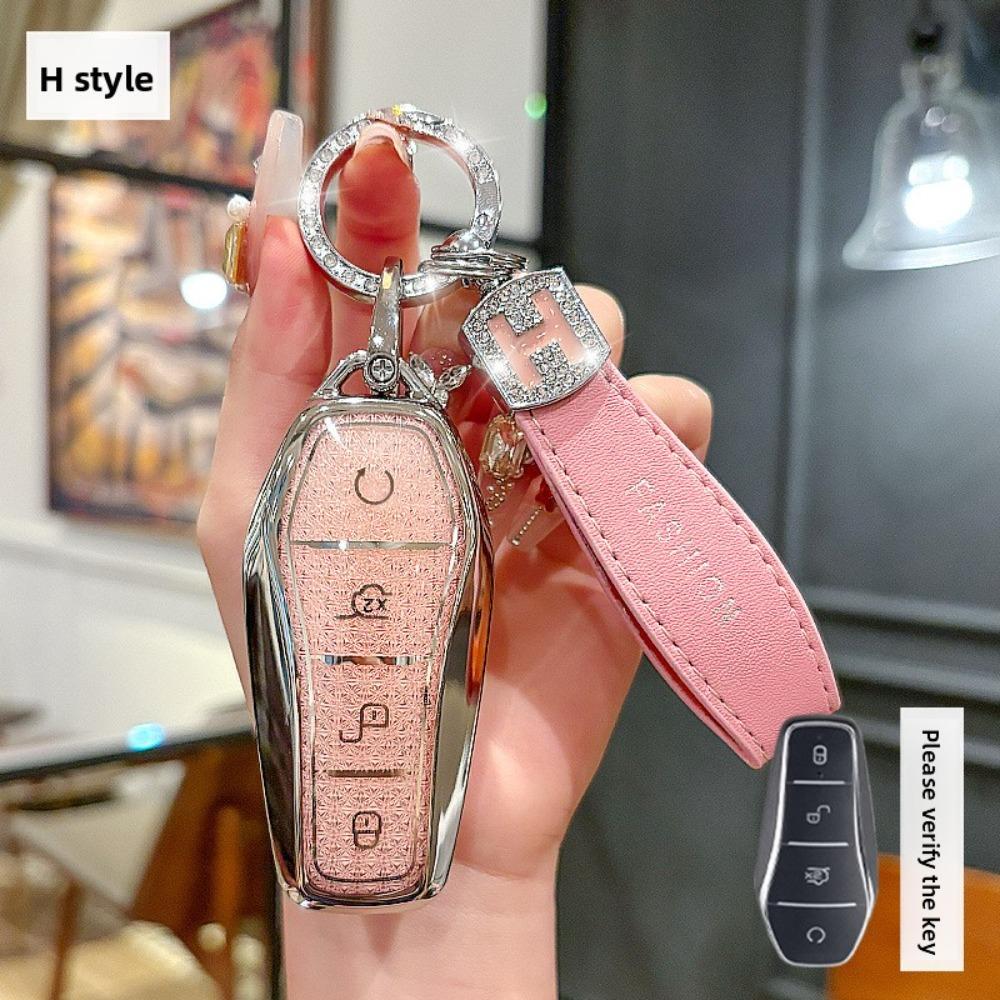 For BYD Car Key Cover for Qin PLUS Tang DMI Dolphin Song PLUS Han EV Yuan Seal Frigate 07 Protective Shell