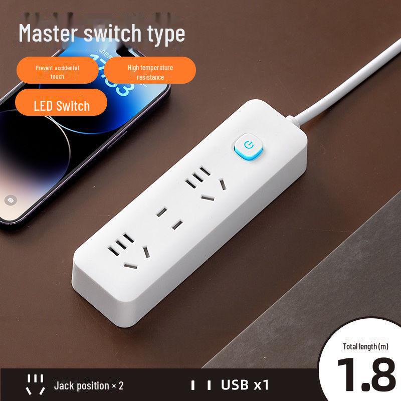 Bandă de alimentare inteligentă Xiaomi cu USB, extensie multifuncțională, priză pentru comutator pentru biroul de acasă