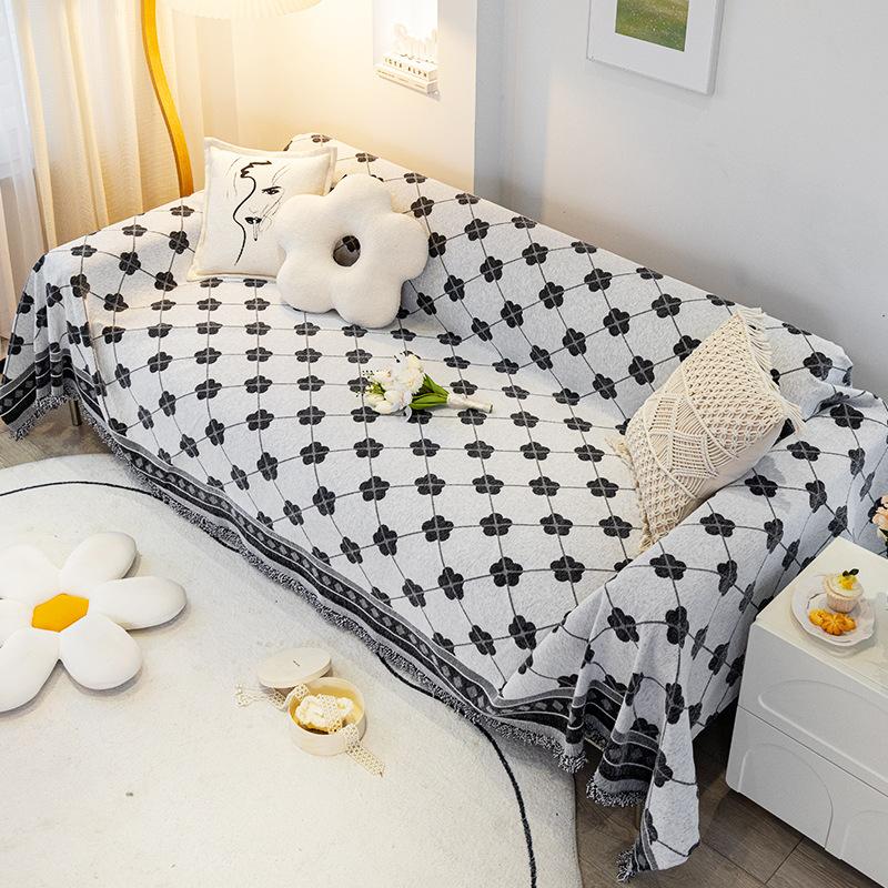 

Ткань для чехла на диван, стильная ткань с защитой от царапин, простой современный универсальный универсальный чехол для дивана, универсальный чехол для дивана на четыре сезона 180*230cm