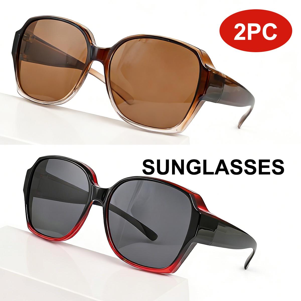 

Fashion Men Sunglasses Big Frame Square Personalized Design Sun Glasses Women Travel Party Business Festival Gift T01
