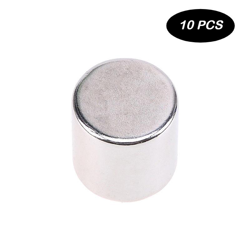 10PCS Round Magnet Neodymium N50 N35 Permanent NdFeB Super Strong Powerful Magnetic Imane Disc