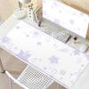 Korean Ins Minimalist Black White XXL Desk Mat Office Aesthetic Star Mouse Pad Keyboard Computer Decort Mousepad Pc Accessories
