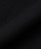 MANNERGRAM Nouvelle Fine Cashmere Cotton Polo Short Sleeve Knit Black