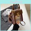 Fashionable Vintage Plaid Purse 2023 New Fall Winter Woolen Crossbody Bag Daily Wear