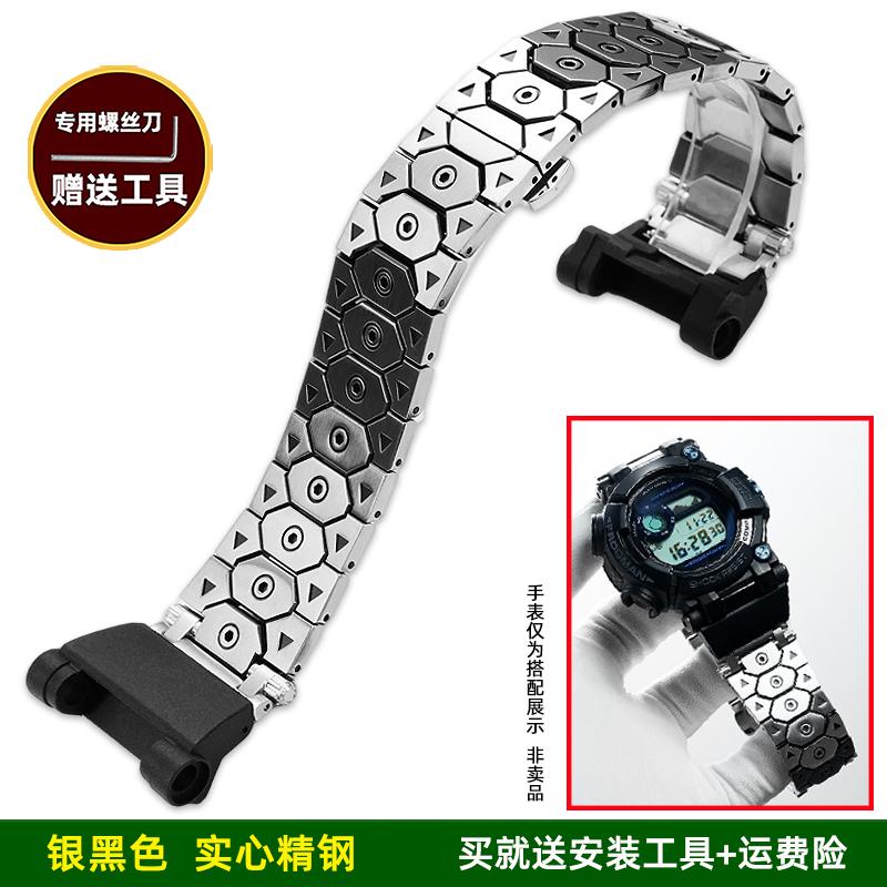 

Для Casio G-SHOCK 6-го покоління Frogman 3445 GWF-D1000 1000B Модифікований ремінець з нержавіючої сталі чоловічий Металевий браслет Ремінець для годинника GWF-D1000 series