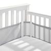Summer Breathable Baby Crib Bumper: Skin-Friendly, Anti-Collision Bed Rail for Mother and Baby.