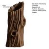 Dried Flower Arrangement Container 3D Printed Tree Stump Ornament, Creative Vase, Natural Style Nature Inspired Home Decor Pen Holder, Retro