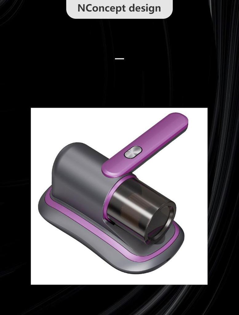 Wireless High-Suction Mite Removal and Sterilization Handheld Vacuum Cleaner