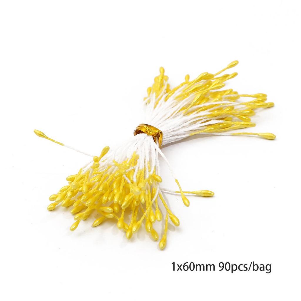 Chiffon Flower Stamens & Berry DIY Craft Accessories