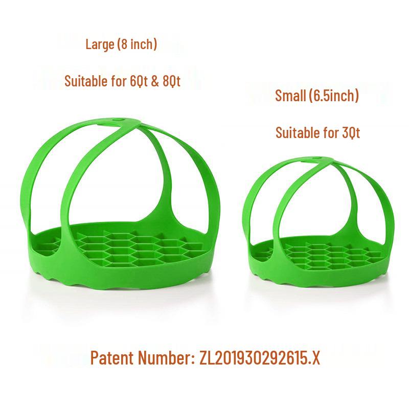 Silicone Steamer & Egg Cooker Sling for Pressure Cookers