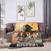 Battlefield 2042 Game Flannel Blanket  Soft Durable Throw Blanket for Home Decor Travel Funny Bedspread Sofa Bed Cover