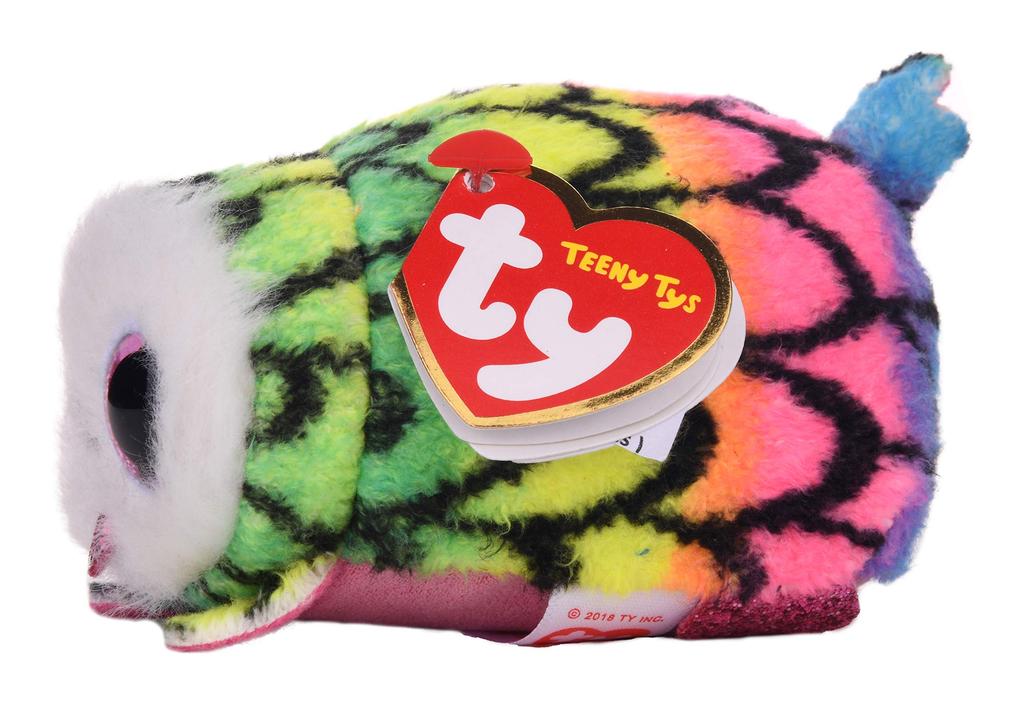 Meteor Ray Pack Ty Teeny Tides Hootie the Owl, Size F Plush Toy, 41246