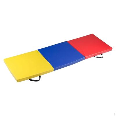Saltea de Exerciții Pliabilă Gimnastică Echilibru Multifuncțională Pliabilă în Trei Părți 180cmx60cm pentru Aerobic