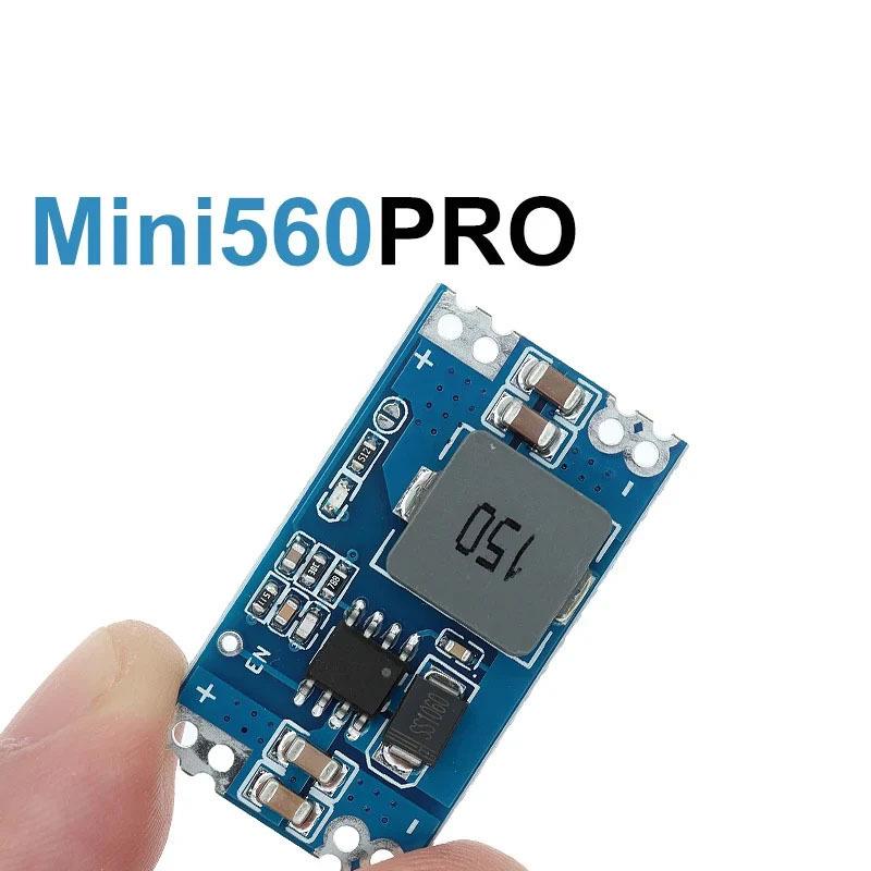 5A Mini560 DC-DC Step-Down Voltage Stabilizer Module, High Efficiency, Outputs: 3.3V, 5V, 9V, 12V