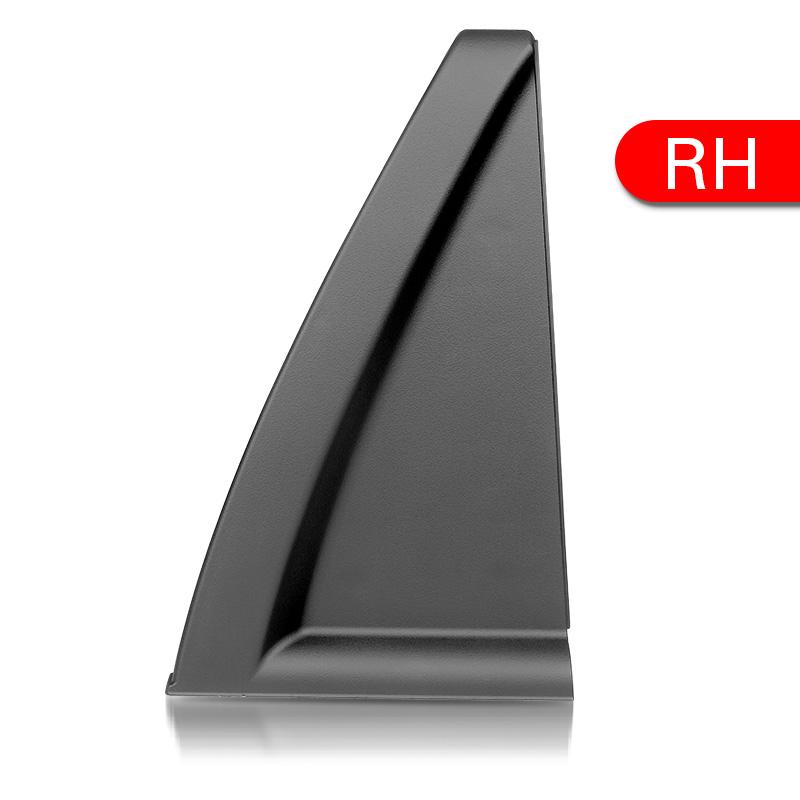 

Black Rear Left Right Door Outside Delta Molding Triangle For Kia Sportage 2005 2006 2007 2008 2009 2010 838301F001 838401F001 1pc Right
