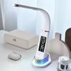 1. PC LED Multi-function Alarm Clock, with RGB Atmosphere Light Clock, Learning Special Eye Protection Lamp Desk Clock