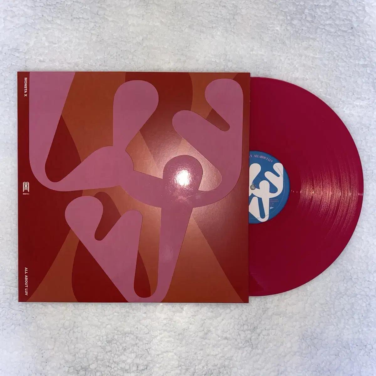 

Monsta X All About Luv Pink Lp Vinyl