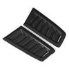 Pair of Front Bonnet Vents Hood Air Outlet Replacement for Focus RS MK2 Style UniversalCarbon Fiber Style