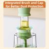 2 in 1 Oil Dispenser Bottle 180ML Oil Brush Bottle Kitchen Accessories Kitchen Oil Bottle  Cooking