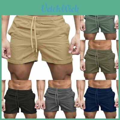 Stijlvolle Heren Zomerbroek Shorts Voor Casual En Sportactiviteiten Met Comfortabele Pasvorm