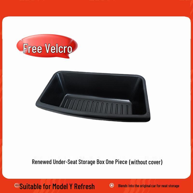 Under-Seat Storage Box Organizer for 25 Tesla Model Y Accessories