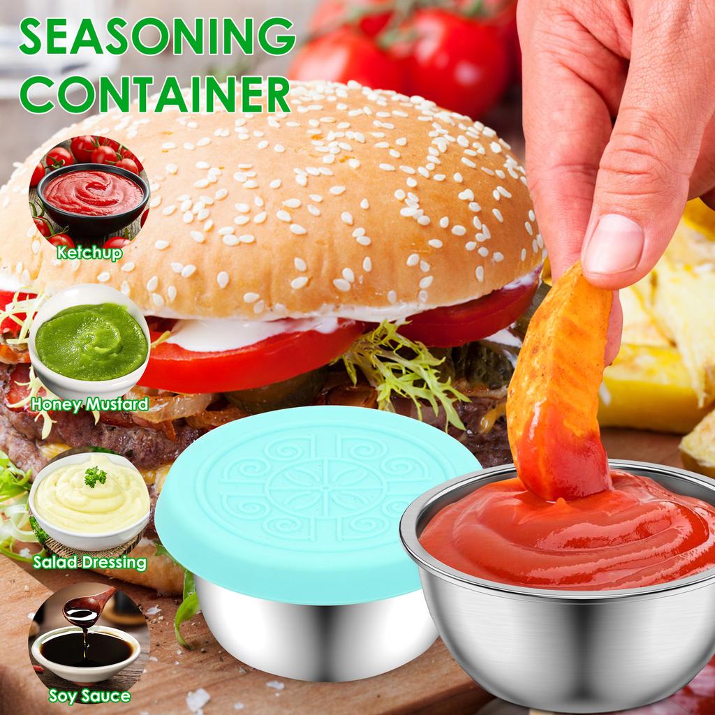 Stainless Steel Bento Box Metal Lunch Box Food Storage Containers 1500ML 3 Compartment Lunch Snack Boxes for School Office