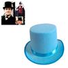 Sombrero de Copa de Mago para Cosplay Fieltro Gorro de Mago Accesorio para Disfrazar Adultos Adolescentes