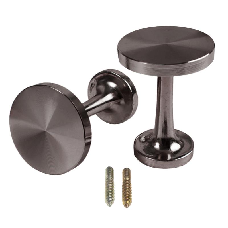 Pack of 2 Modern Curtain Holdbacks Elegant Curtain Hooks Drapery Tiebacks for Home Decorations Curtain Holder with Screw X3UC