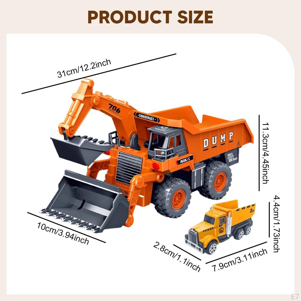 Construction Toy Engineering Digger Truck Car for Kids