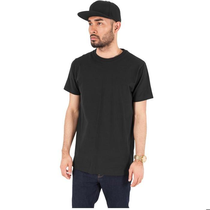 Casquette snapback - Urban Classics - Classic - Noir - 80% acrylique - Confort optimal