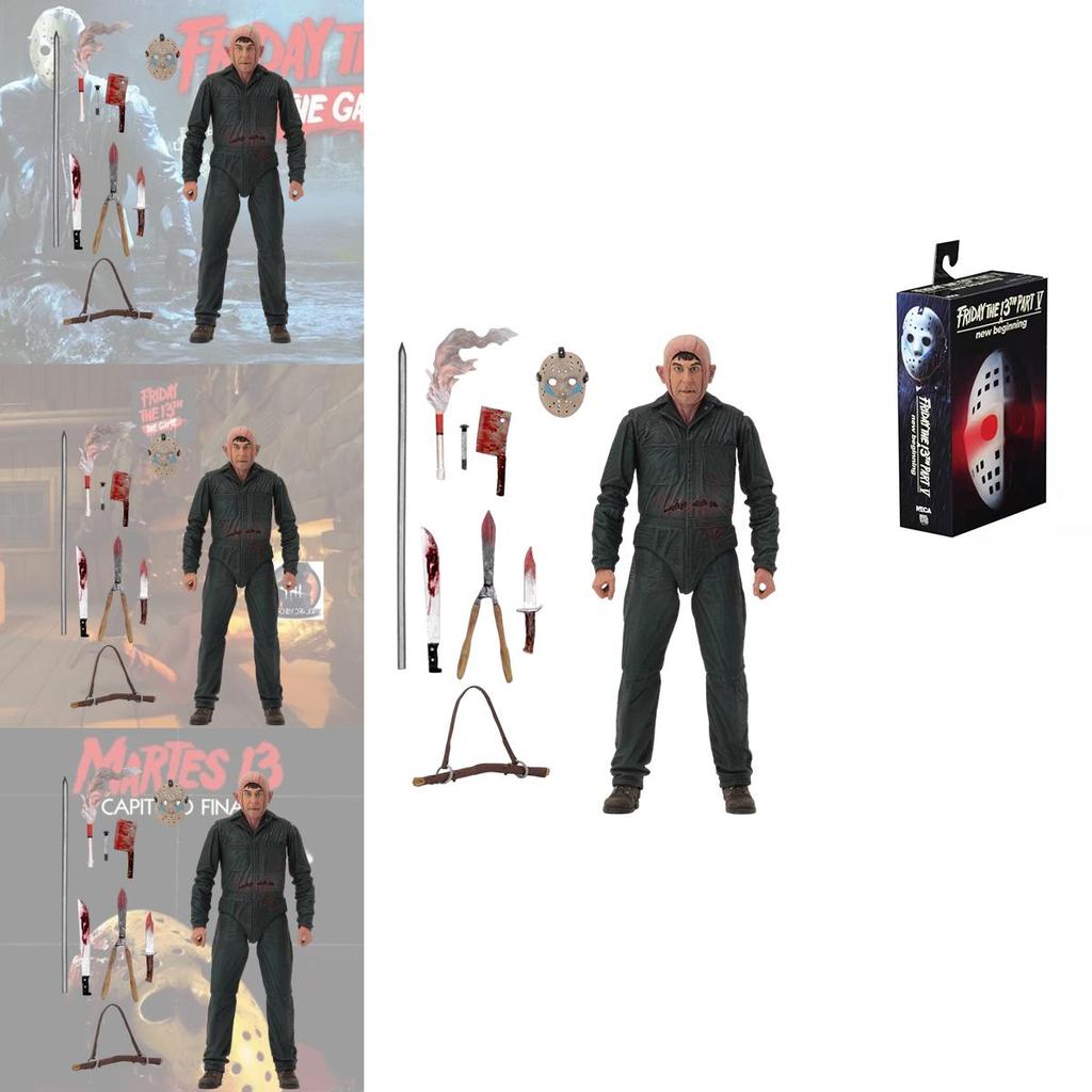 Neca Roy Burns 137 Pvc Material Creative And Cool Collectible Figure 18cm Height