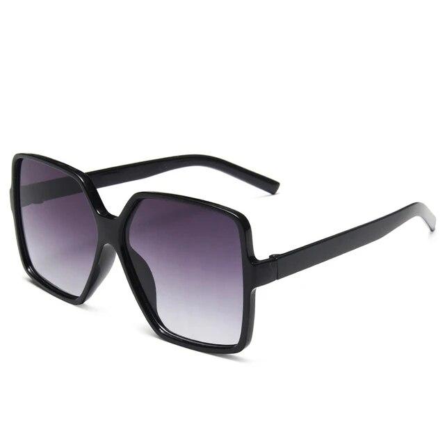 New  Sunglasses Square Glasses Personalized Cat Eyes Colorful Sunglasses Trend Sunglasses Uv400 Curtain Sun Glasses