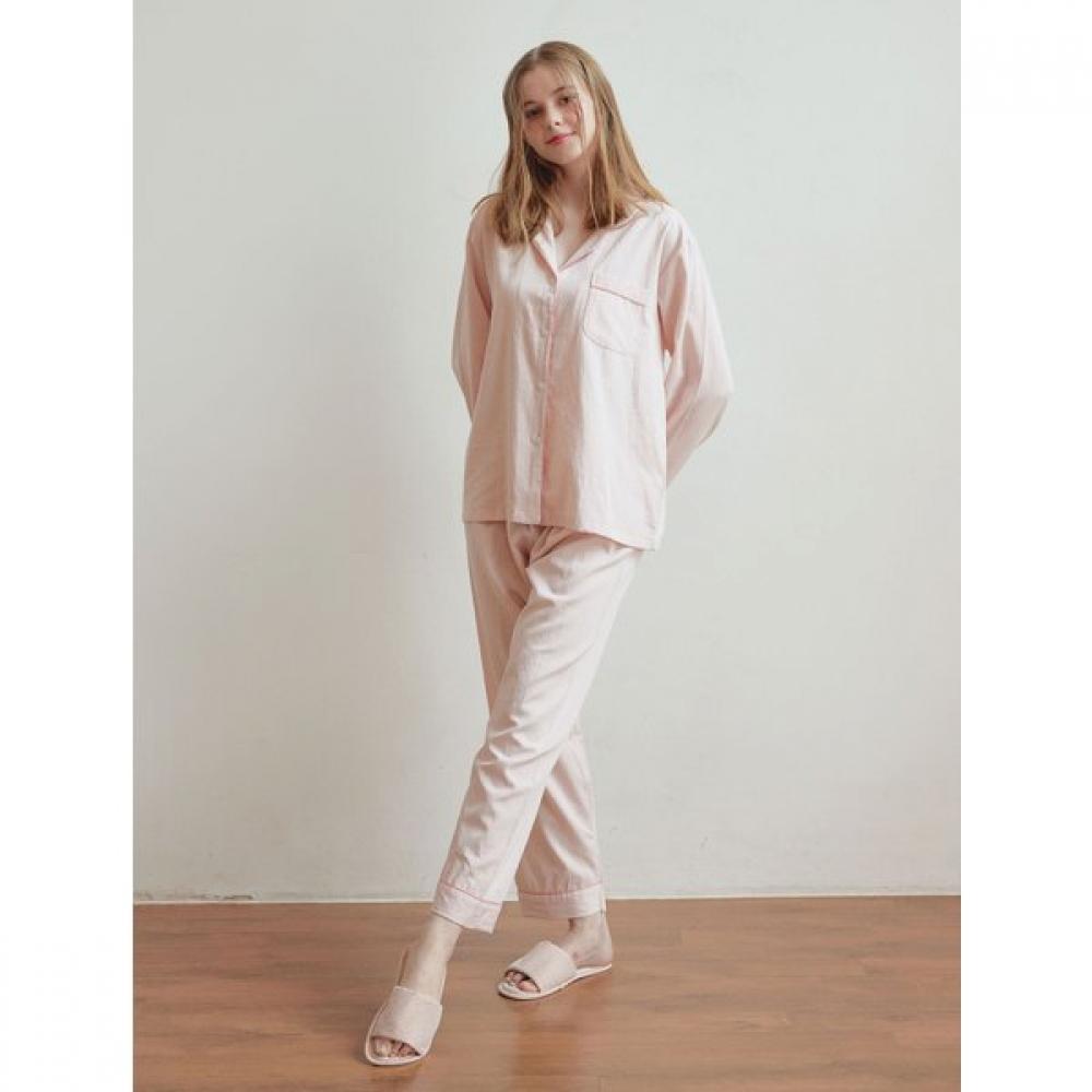 Lunaluz Women S Long Sleeve pajamaS Collar Jeanne  3c 