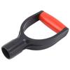 Shovel D Grip Handle 32mm Inner Diameter Silicone Grip Reinforcement Snow Shovel Handle Replacement for Digging Raking