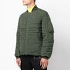 Y-3 Solid Color Insulated Design Pilot Cotton Jacket Men jackets Green HB3469