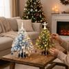 Handmade DIY Beaded Christmas Tree Kit with Light Up Colorful Halloween Tree Making Kit Sparkling Crystal Bead