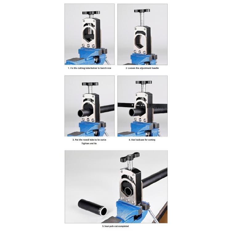 Bicycles Carbon Fiber Steerer Tube Cutter Fork Cutting Tool Aluminum Alloy Road Bicycles Fork Cutting Holder Enduring
