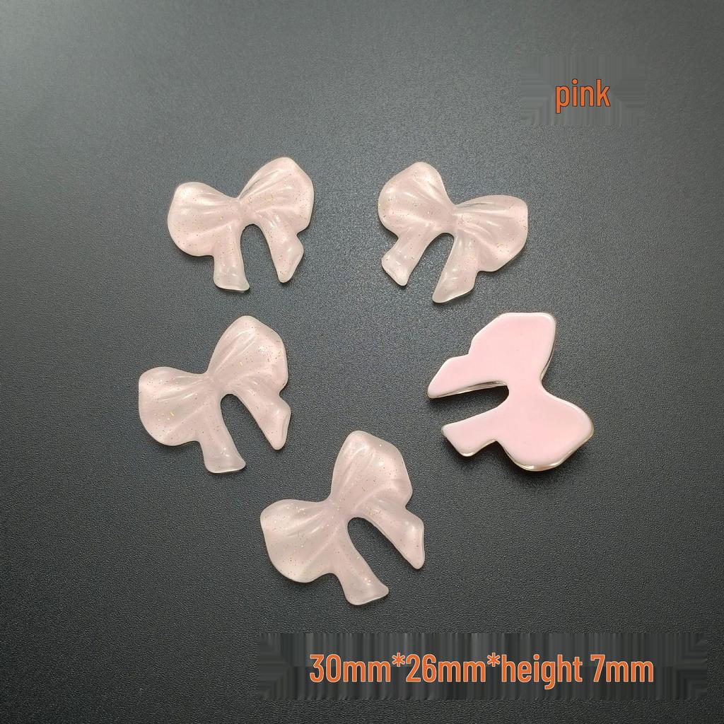 DIY Resin Bow Jewelry, Hair Clips & Claws, Phone Case Fabric, Refrigerator Magnet Materials