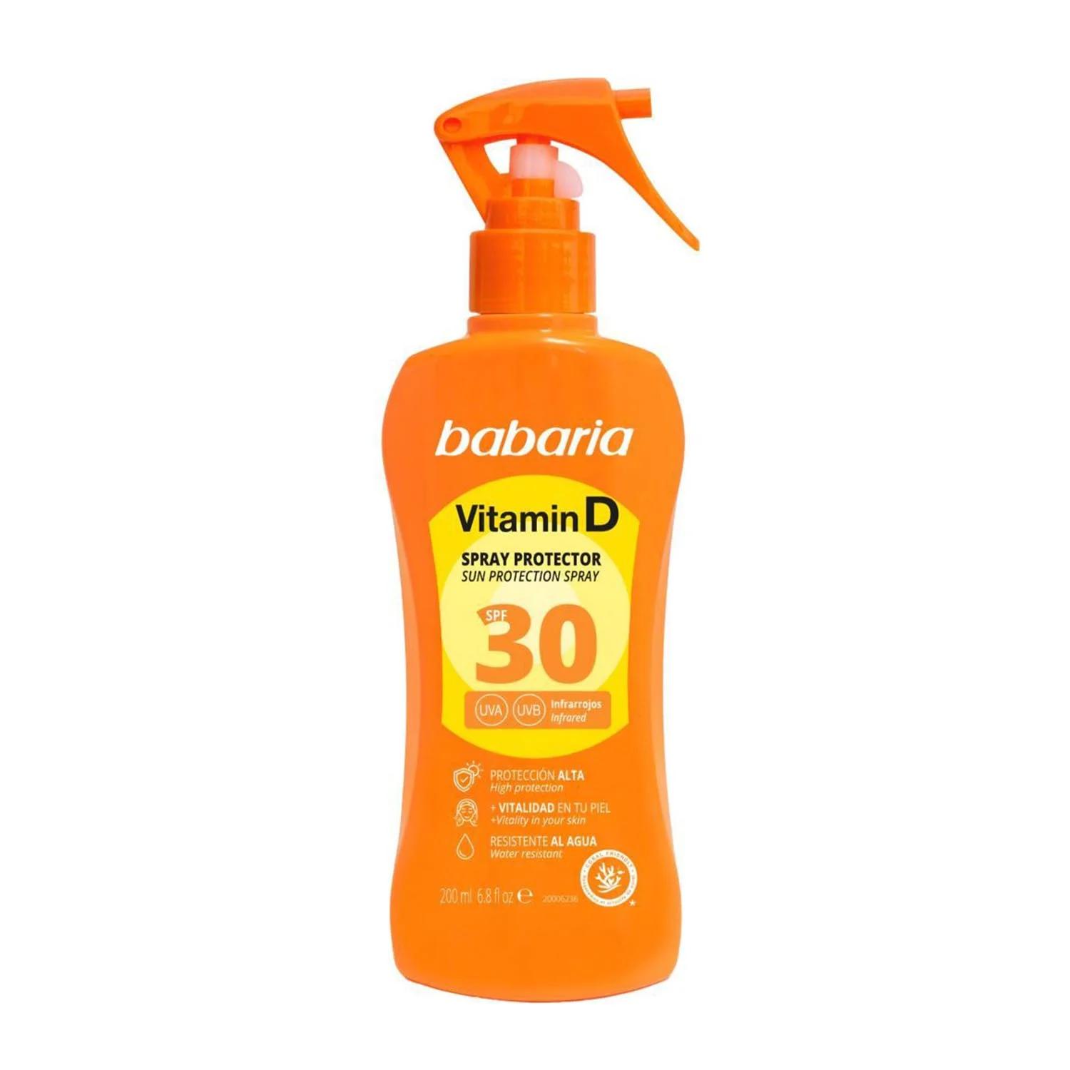 

Babaria Vitamina D Spray Protector Spf30 200ml Spray