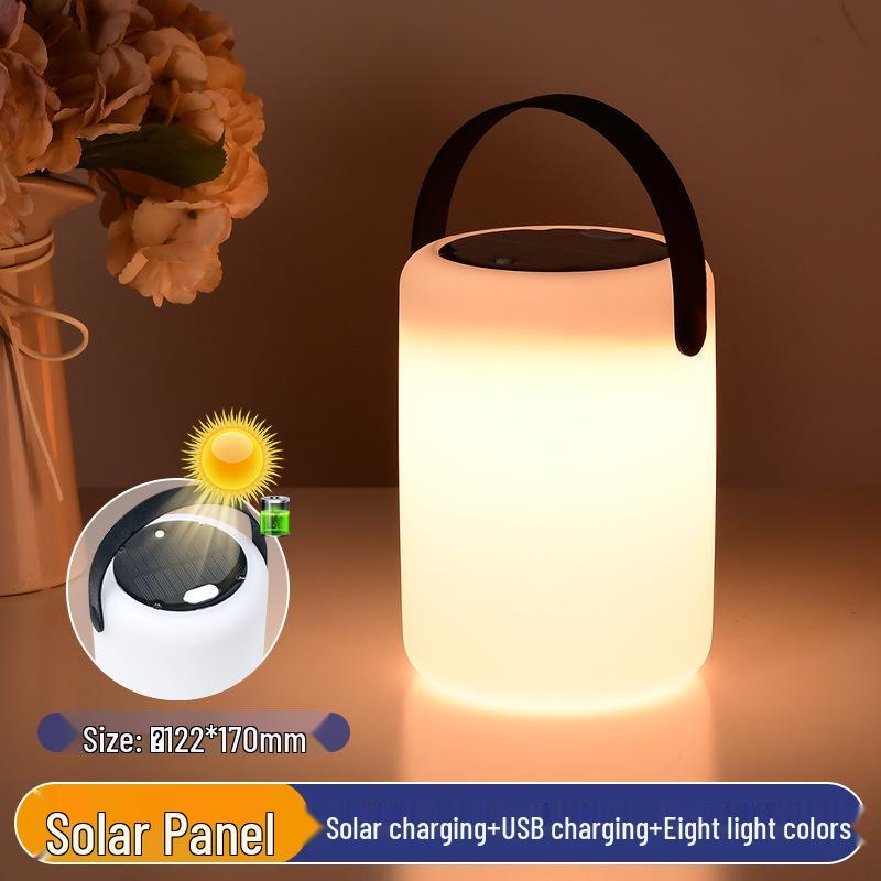 

Солнечный фонарь: Садовый и кемпинговый светильник для использования в помещении/на улице