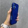 For  Matte Armor Translucent Case for For Iphone 16 1 14 13 17 Pro Max 17 Air Plus 11 12 Double Color Magnetic Hard Cover