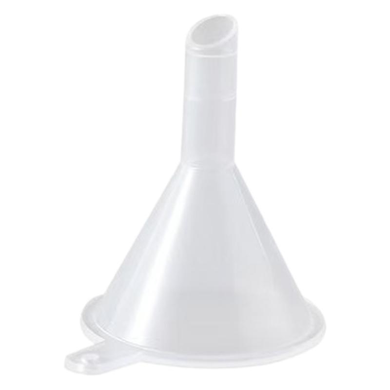 Mini Plastic Funnel for Small Caliber Bottles - Ideal for Hand Sanitizer and Makeup Refills