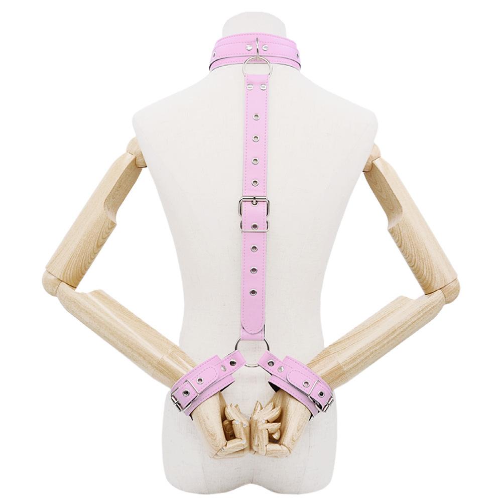 SM Props Bondage and Discipline Training Woman Tools Adult Sex Toys Sex Toys Leather Handcuffs Collar