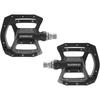 Shimano PD-GR500 Black Flat Pedals with Non-Slip Surface and Durable Design