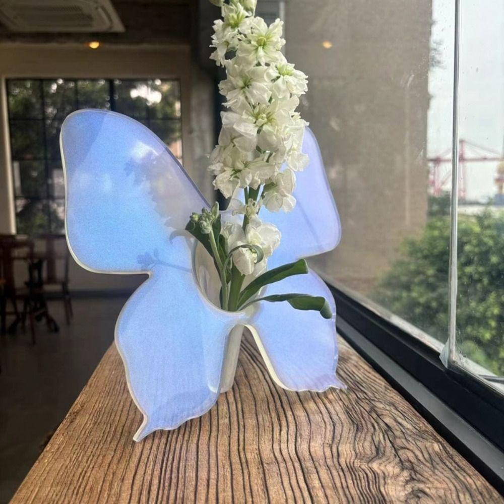 

Decoration Ornaments Hydroponic Flower Arrangement Utensils Art Nursery Pots Picture Frame Vase прозорий