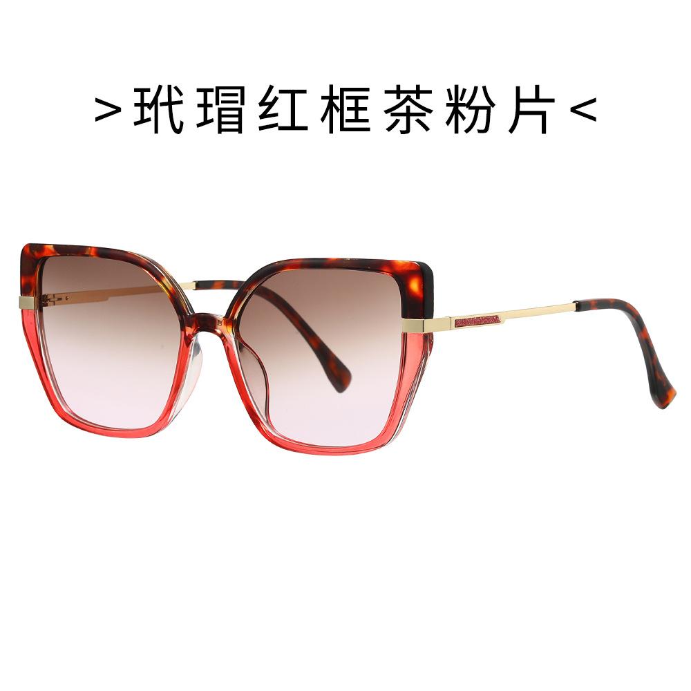 Retro sunglasses, butterfly-frame sunglasses, trendy women's sunglasses with UV protection