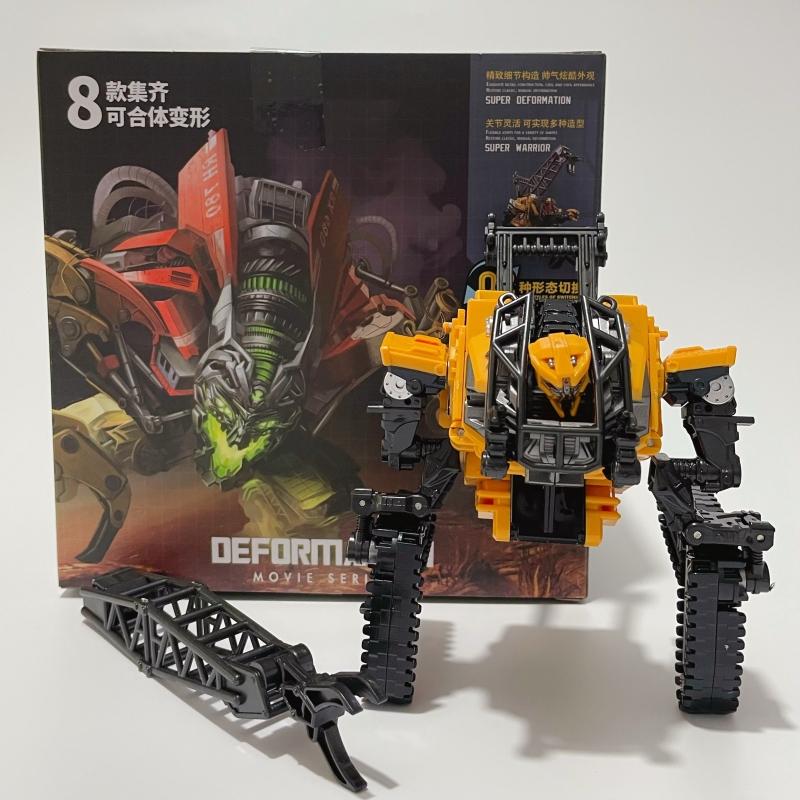 TAIBA 8 IN 1 Big Devastator Toys Transformation Action Figure Robot Car Anime Series Model Classic Boy Kids Gift DD01 DD04
