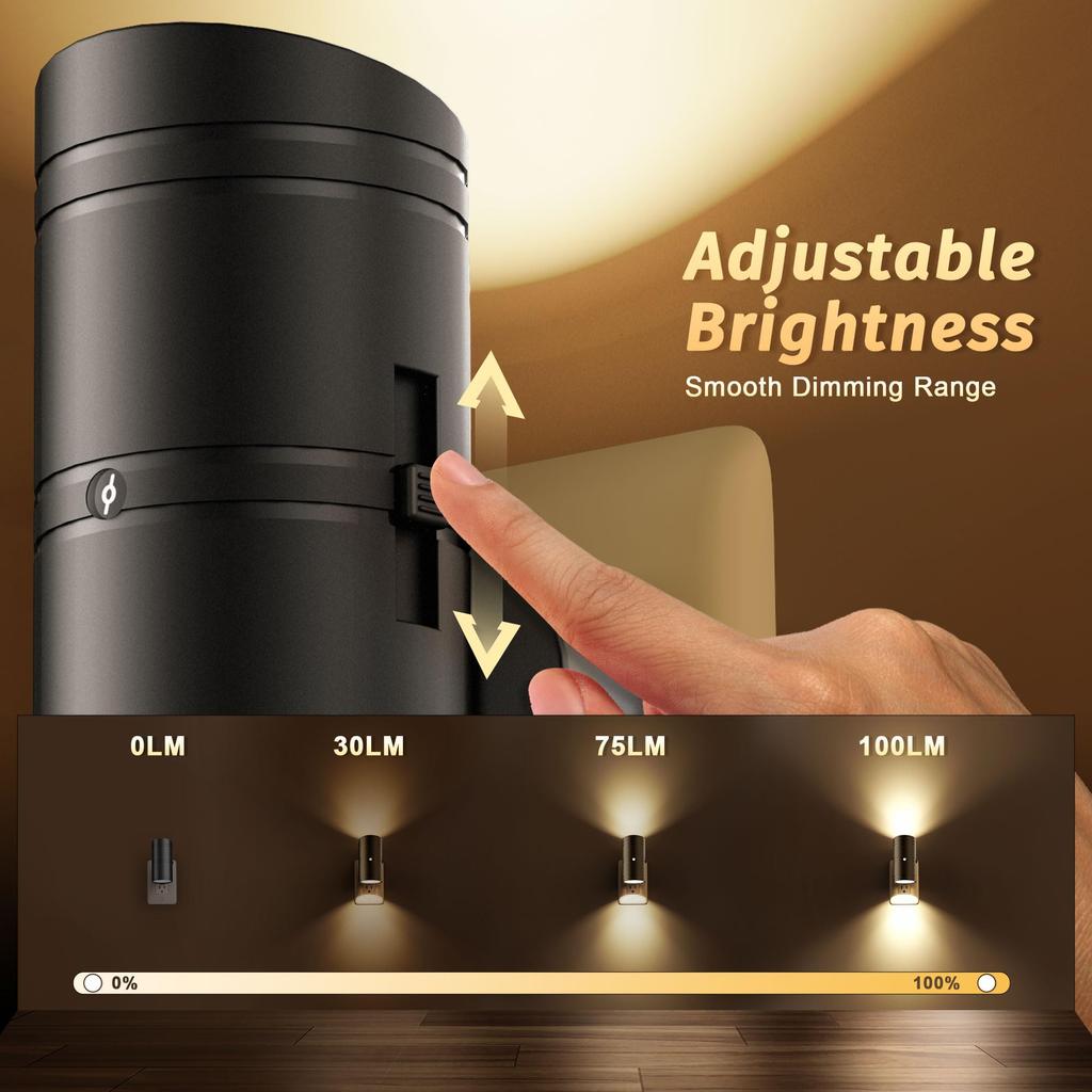 Night Light US Plug Smart Sensor LED Light Wall Lamp for Home Aisle WC Hallway Stair Kitchen Bedroom Photosensitive Night Light