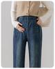 Spring Maternity Flare Pants: Fashionable, Versatile, Loose-Fit Plus Size Jeans for Casual Wear