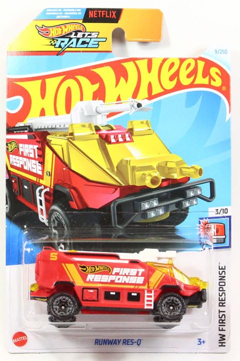 

Hot Wheels 2024 Runway Red #009r Res-Q [Предмет]